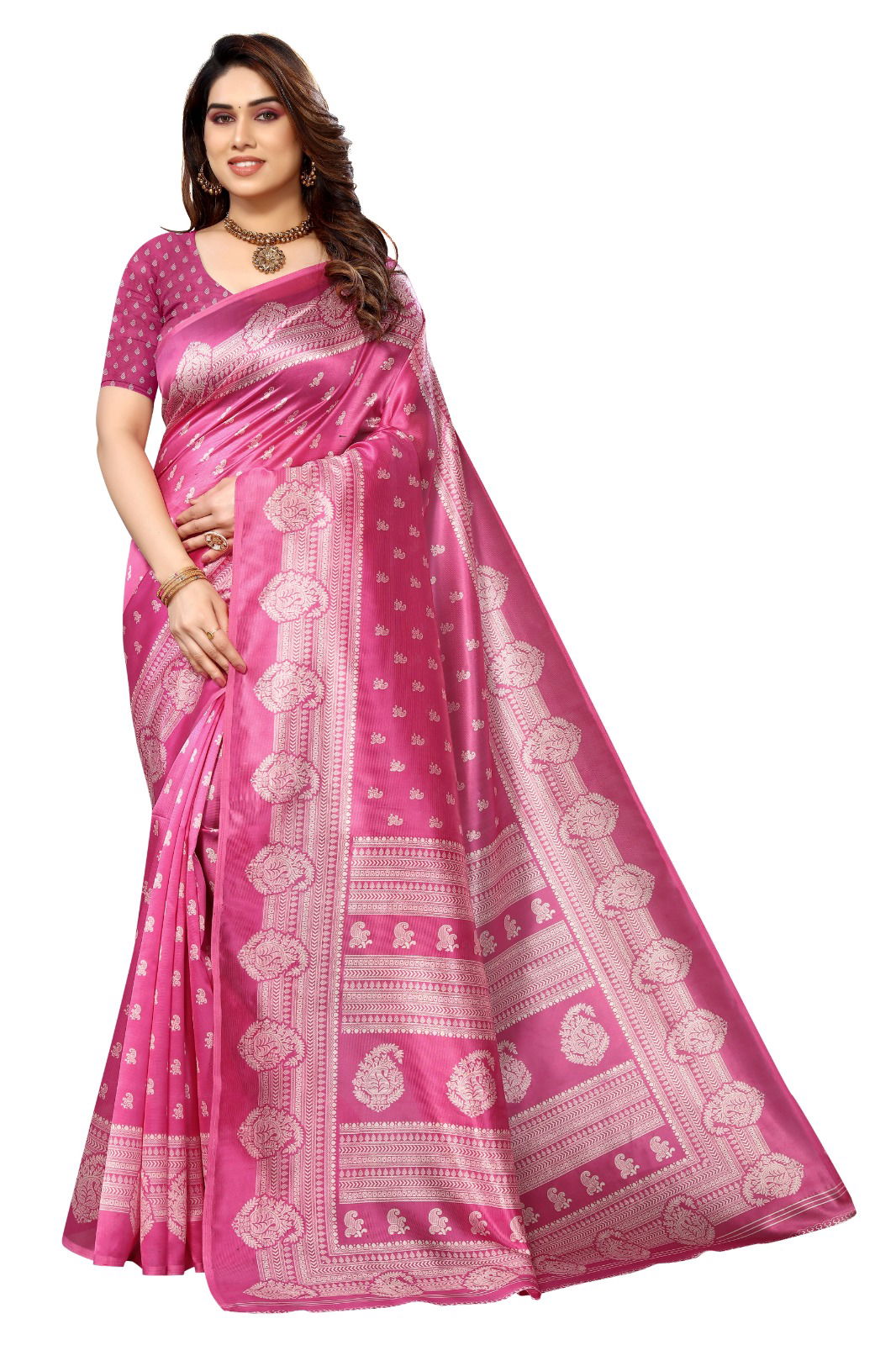 Printed Art Silk 26 Casual Art Silk Saree Collection
